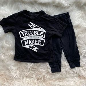 Loungewear outfit Black